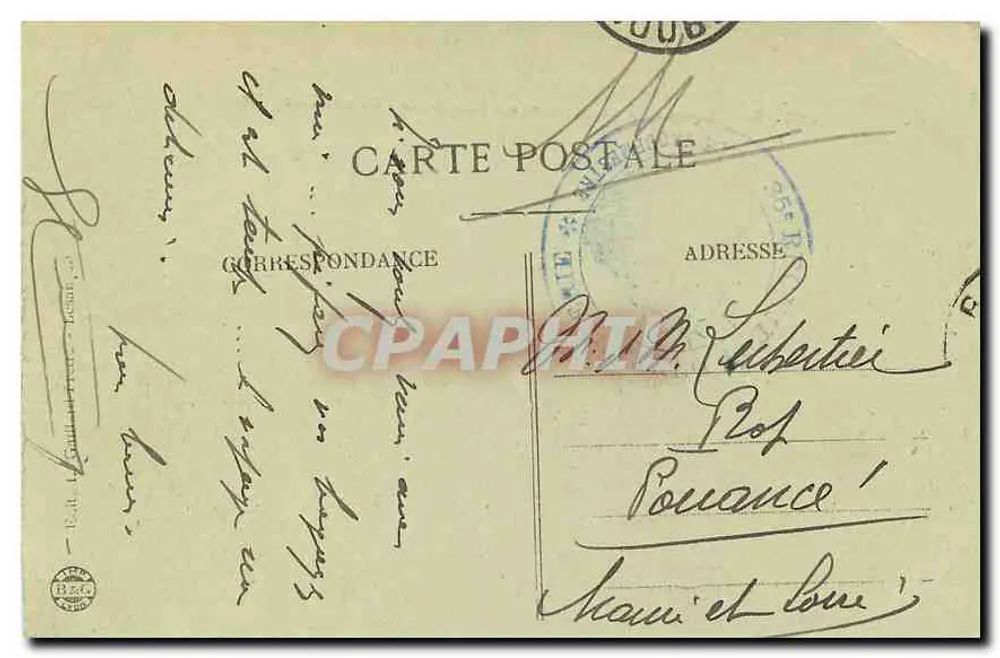 Besançon — Vue générale — Citadelle et Fort Bregille — Éditeur FAL - Verso