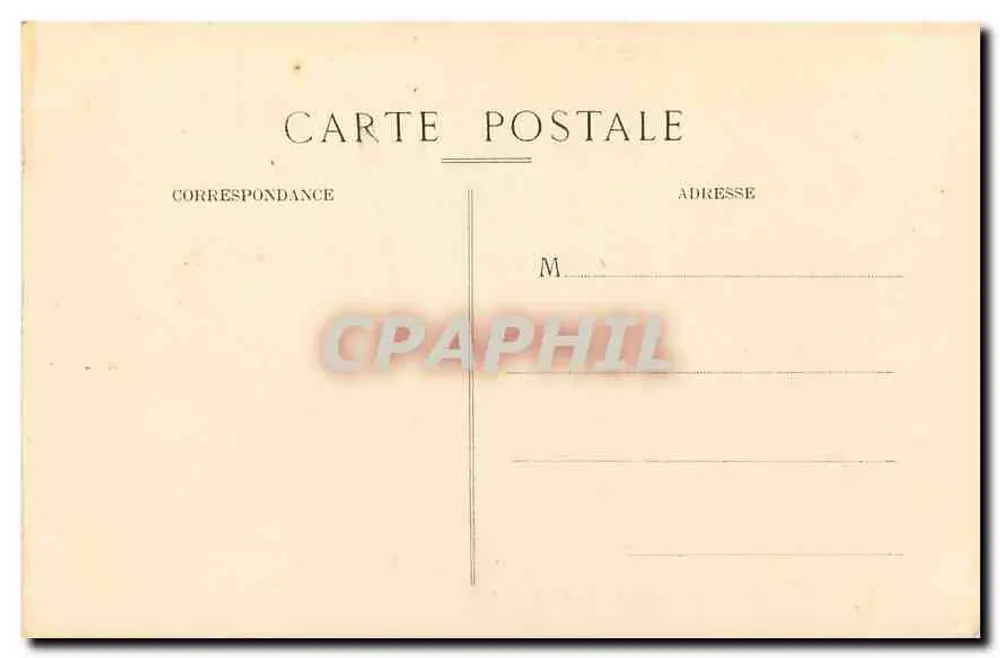 Biarritz Pittoresque — Am Felsen der Jungfrau an einem Sturmtag — Nr. 17, Verlag Lomman - Rückseite