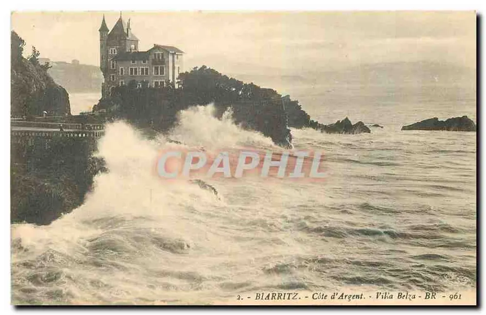 Blarritz - Côte d'Argent - Vika Belza - BR - 961 - Frente