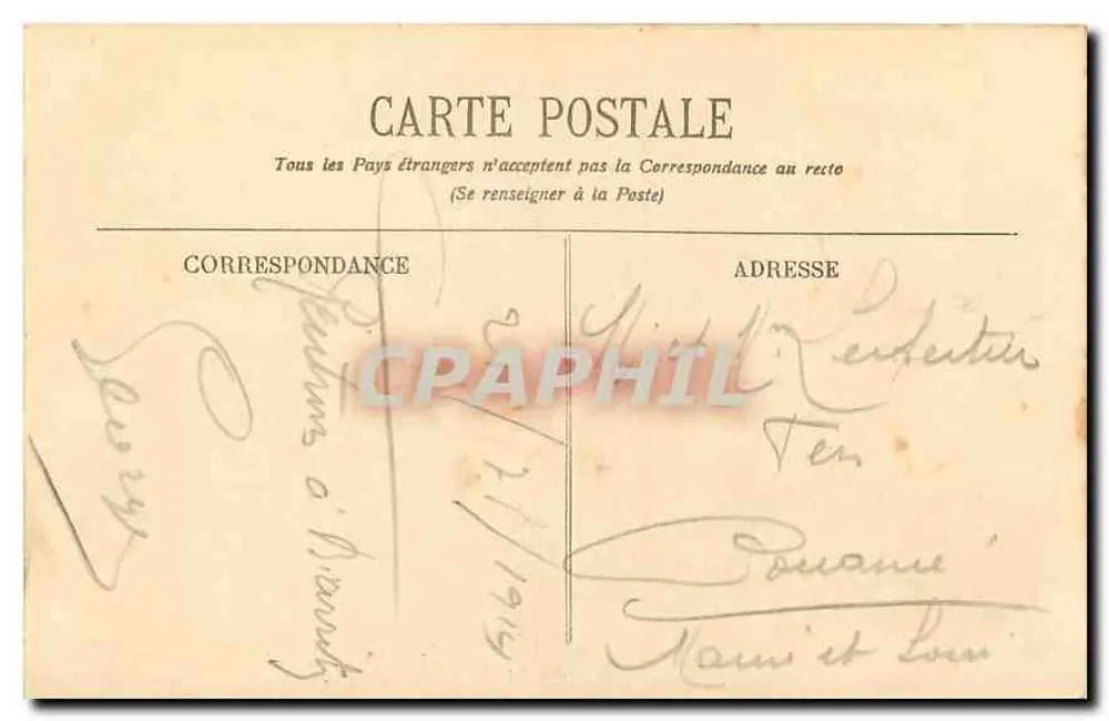 Blarritz - Côte d'Argent - Vika Belza - BR - 961 - Verso