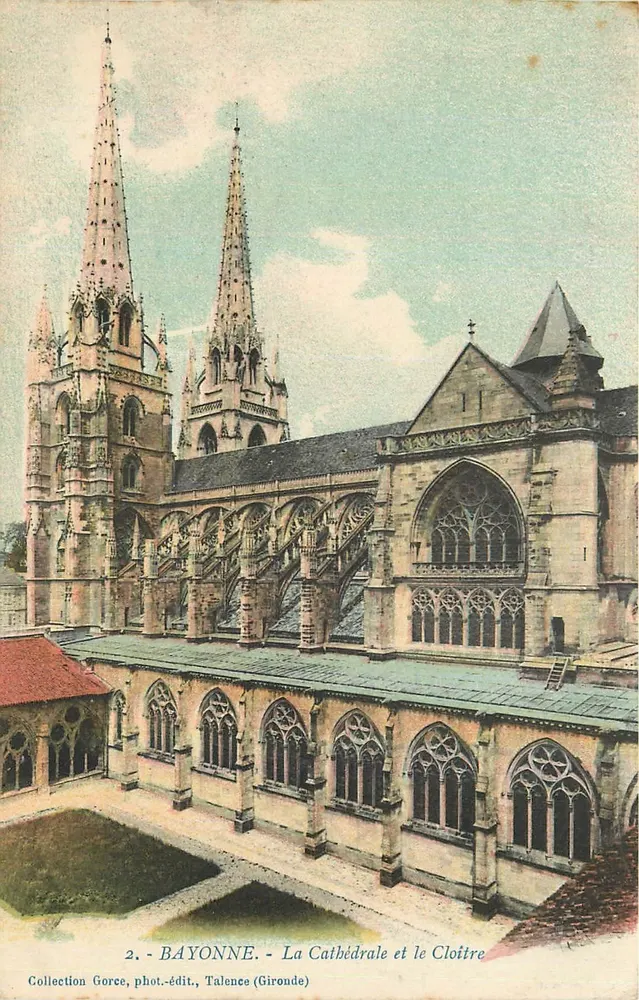 Bayonne - De Kathedraal en het Klooster — Collectie Goree, foto-uitgave, Talence (Gironde) - Voorkant