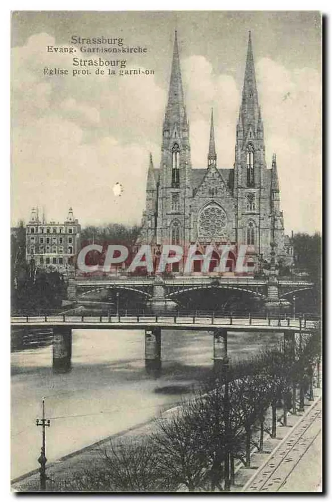 Strasburg — protestancka świątynia garnizonu — Felix Lubb, wydawca - Awers