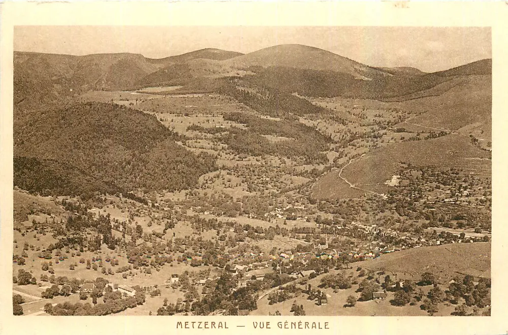 Metzeral — Vista geral — Braun & Cie, Dornach - Frente