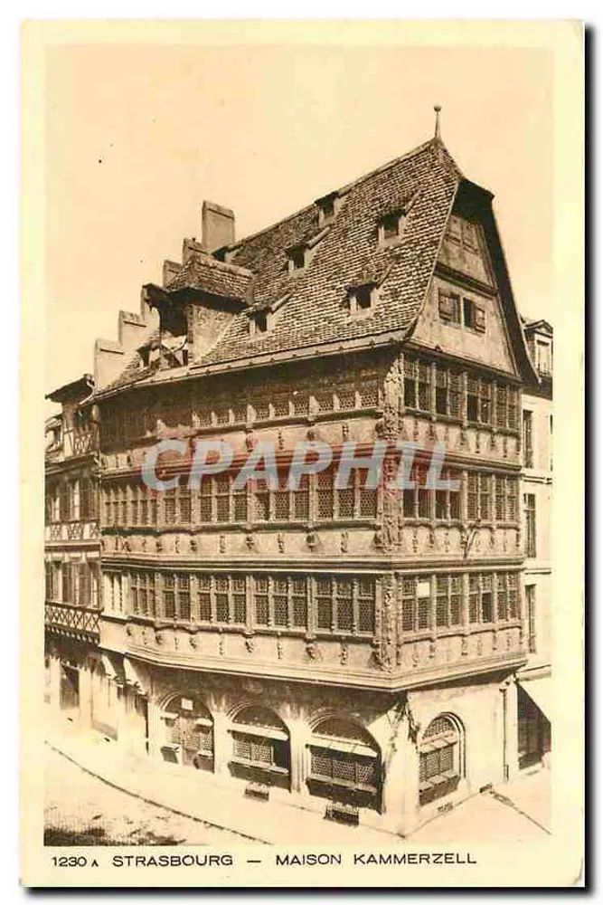 Strasbourg — Maison Kammerzell — Coleção L'Alsace - Frente