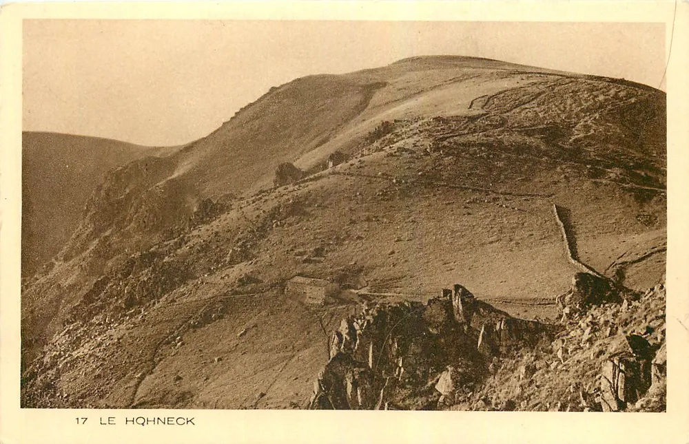 O Hohneck — vista panorâmica — Coleção L'Alouva, n°17 - Frente