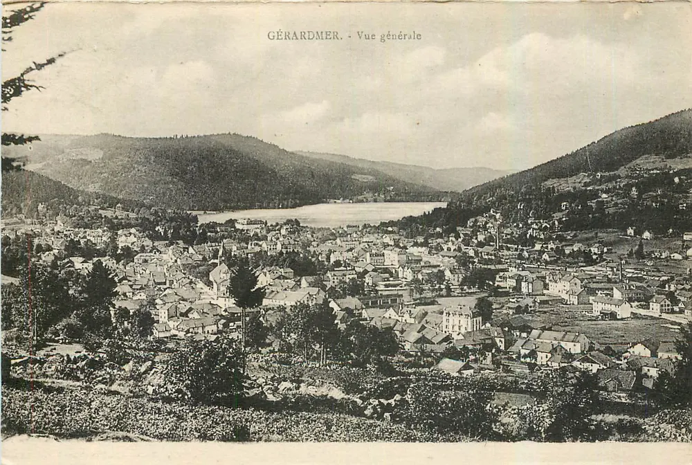 Gérardmer - Vista geral - Frente