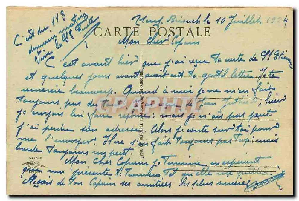 Ribeauvillé et les trois Châteaux — vue panoramique — éditeur non visible - Verso