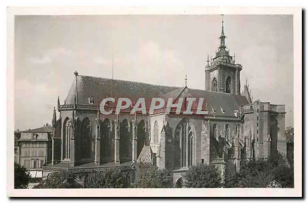 La Cattedrale di San Martino — Colmar — editore P. Strasbourg - Recto