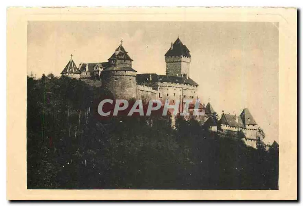Castelo de Haut-Koenigsbourg — Alsace — editor Félix Lmb, Haut-Kœnigsbourg - Frente