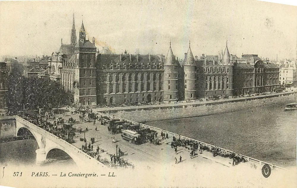 Paris — A Conciergerie — LL. — n° 571 - Frente