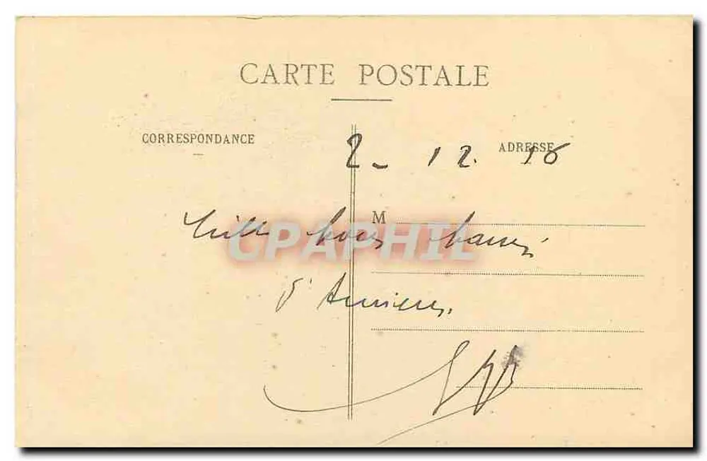 Castelo de Angers — Os Castelos da França — Editor não identificado - Verso