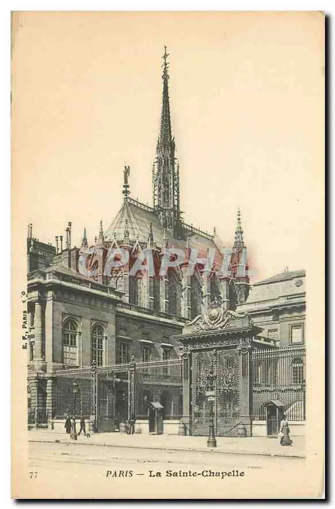 PARIS — A Santa Capela — E. Ey-Pana & Cie, n°77 - Frente