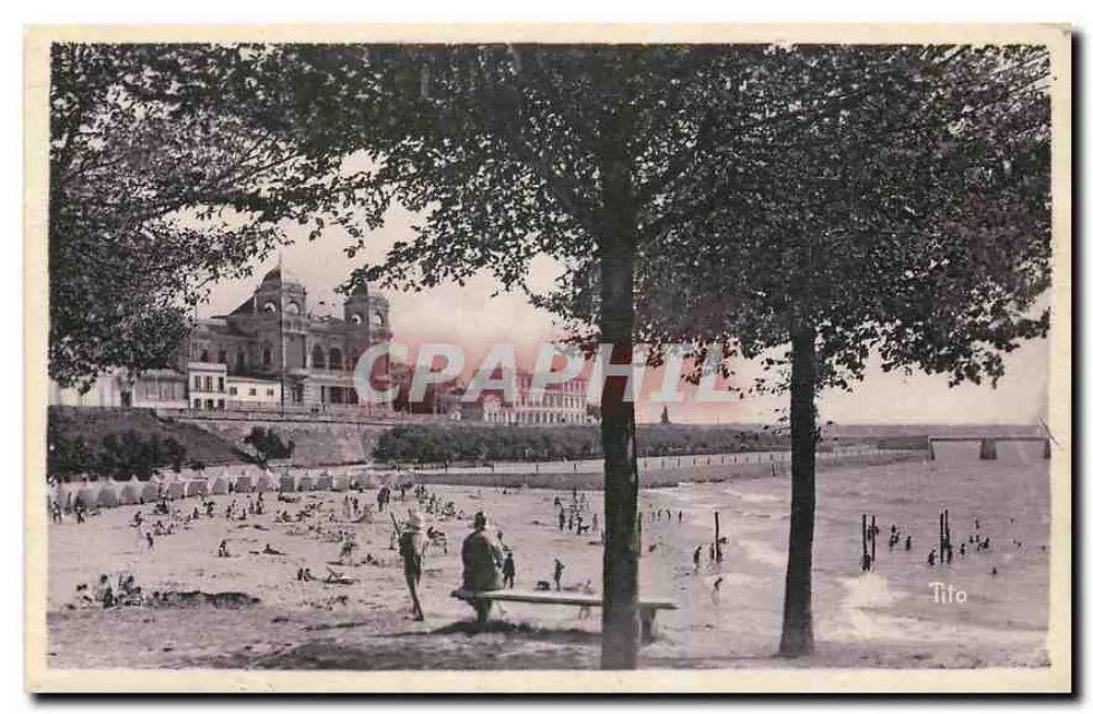 Royan — La Conche und das Casino de Foncillon — Verlag: Bloc frères, Bordeaux - Vorderseite