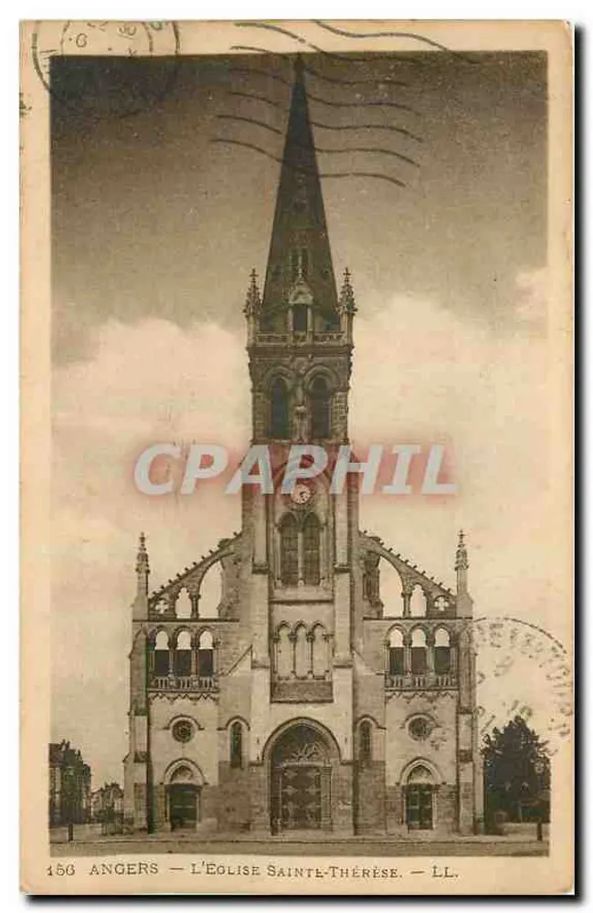 Angers — A Igreja Santa Teresinha — LL. - Frente