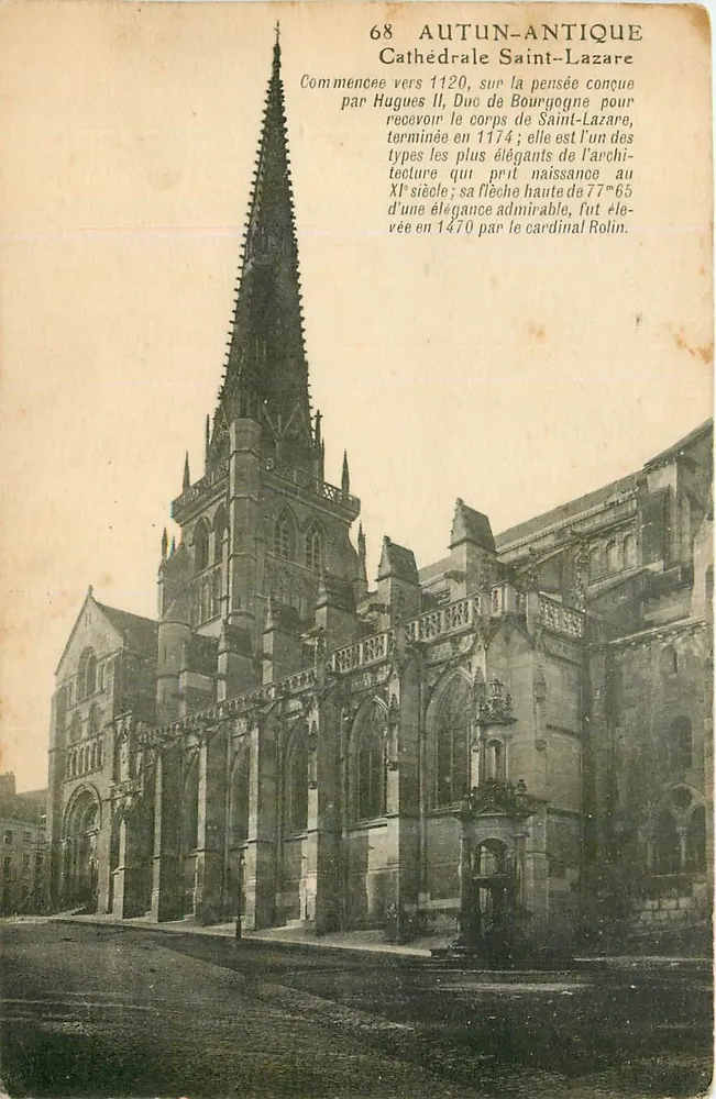 Autun-Antique — Kathedrale Saint-Lazare — n° 68 - Vorderseite