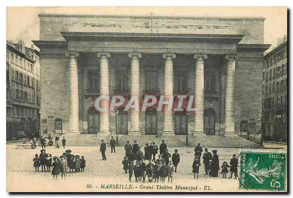 Marseille - Großer Stadtsaal - EL. - 86 - Vorderseite