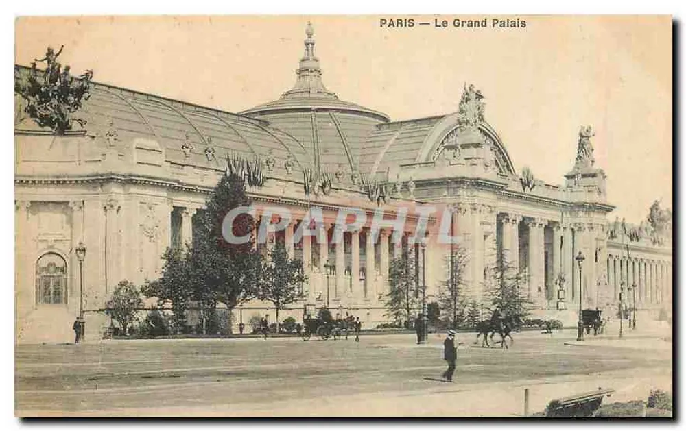 PARIS — Het Grand Palais — uitgever niet zichtbaar - Voorkant