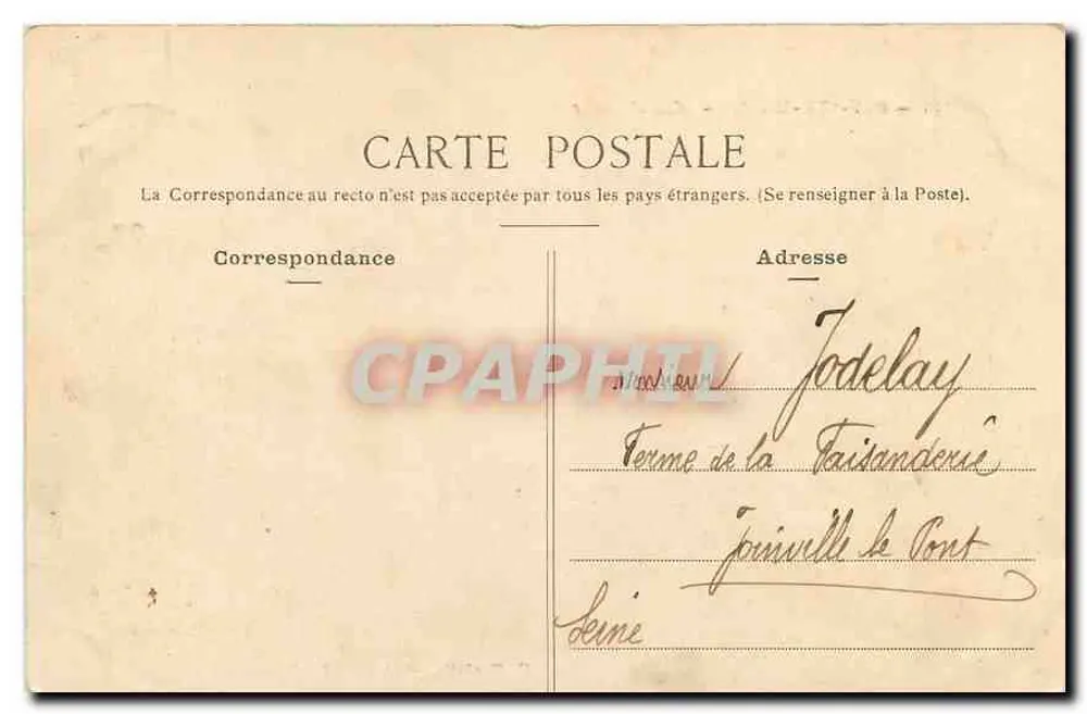 Bry-sur-Marne — De Eiland van de Liefde — E. Faciolle, fotograaf - Achterkant