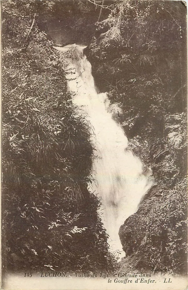 Luchon — Vale do Lys — Cachoeira no Gouffre d'Enfer — LL n°145 - Frente