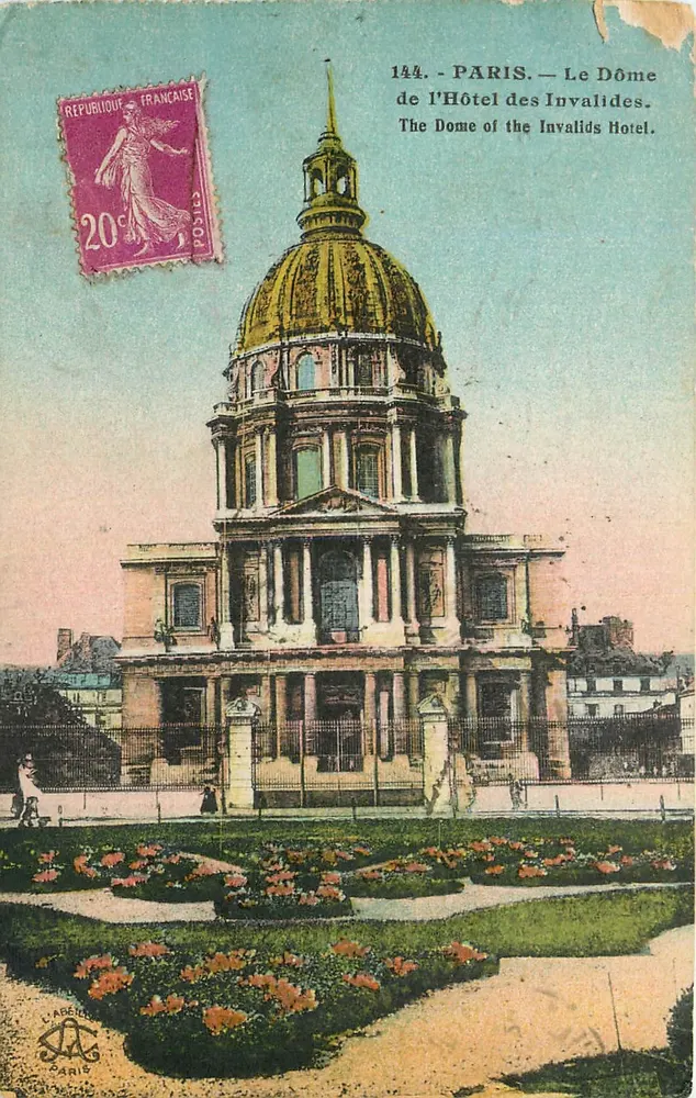 Paris — O Domo do Hotel dos Inválidos — A Agência Paris - Frente