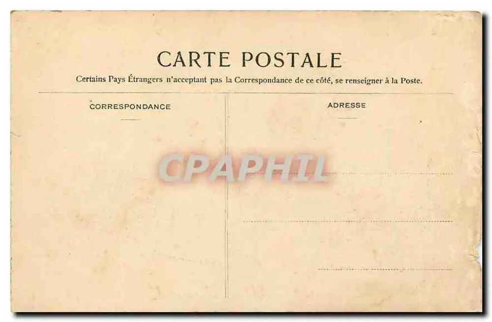 Floresta de Fontainebleau — Cruzeiro da Espinha — A. Siron, Editor, n° 529 - Verso