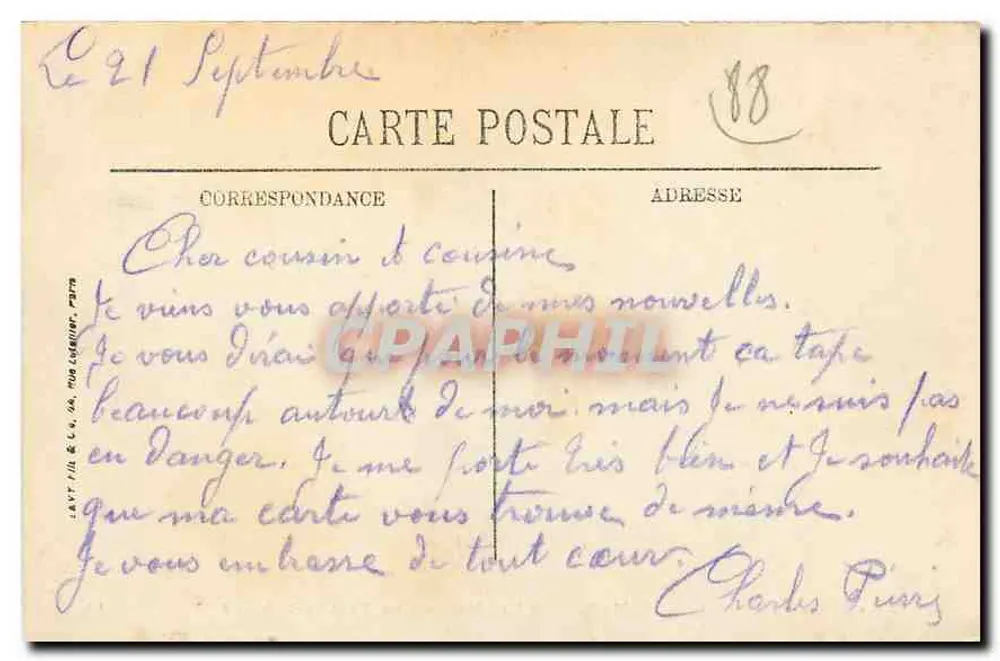 Gérardmer — Le Lac Noir et la Vallée d'Orbey — Vidé Parlo n° 204 - Verso