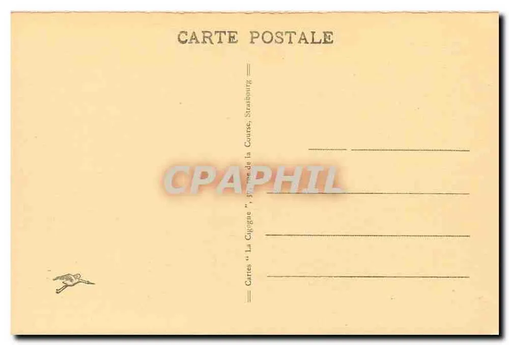 Gérardmer - Le Tréséan — editor 'La Cigogne', série 40 - Verso