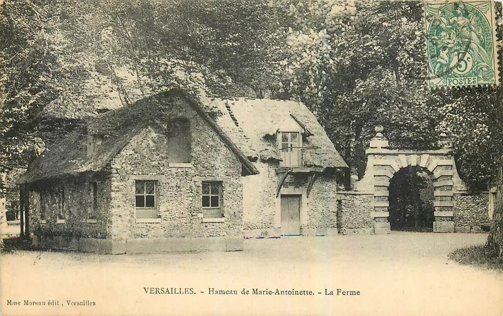 Versailles - Das Hameau von Marie-Antoinette - Die Farm — Mme Moreau édit, Versailles - Vorderseite