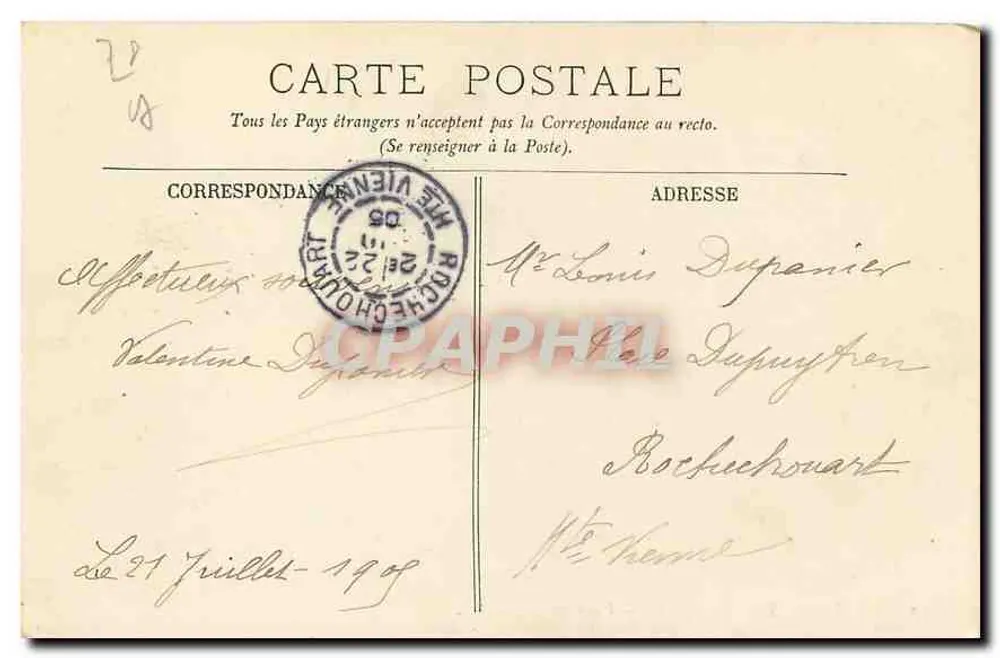 Versailles — Het Paleis — Algemene uitzicht — LL. — n°77 - Achterkant