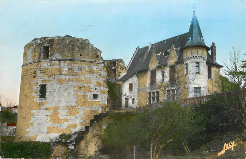 Mortagne-sur-Sèvre — Das alte Schloss und das moderne Schloss — Éditions JELLY - Vorderseite