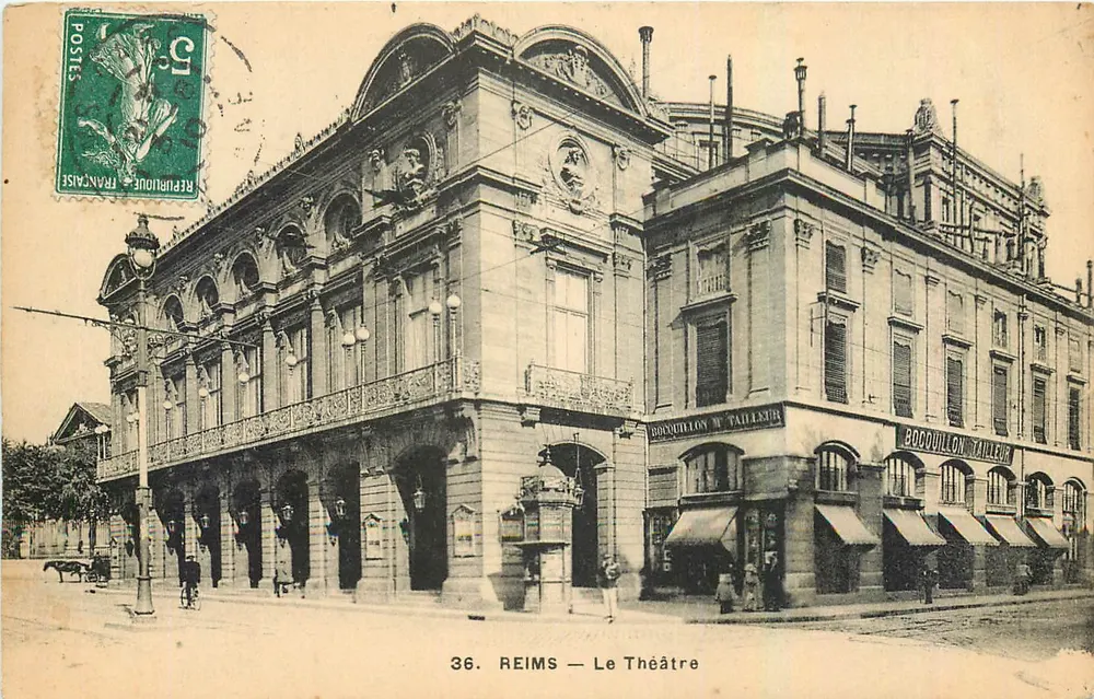 Reims — O Teatro — Bocquillon & Tailleur - Frente