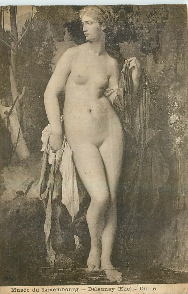 Diane — Musée du Luxembourg — Delaunay (Elie) - Recto