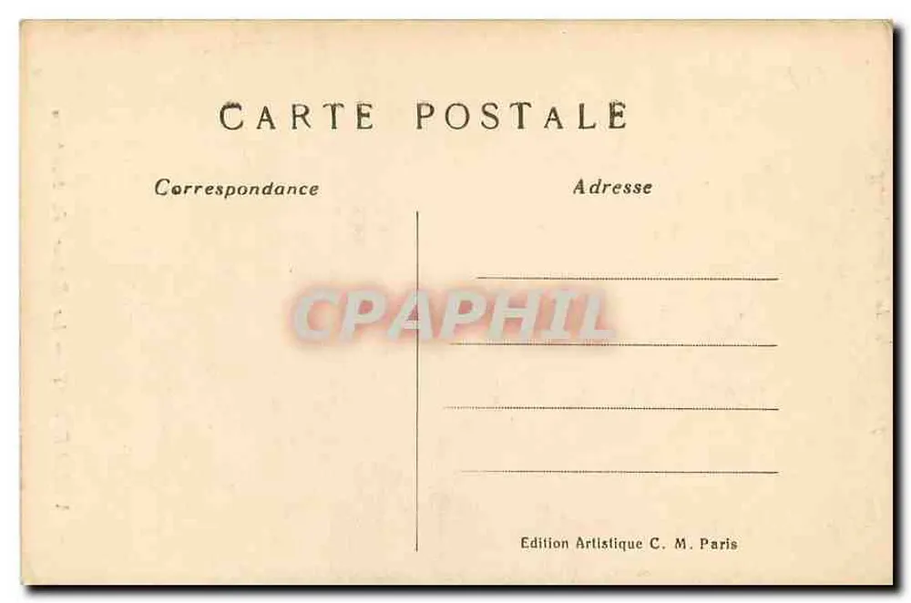 Retour du troupeau — Le Retour — VUILLEFROY C.M. - Verso