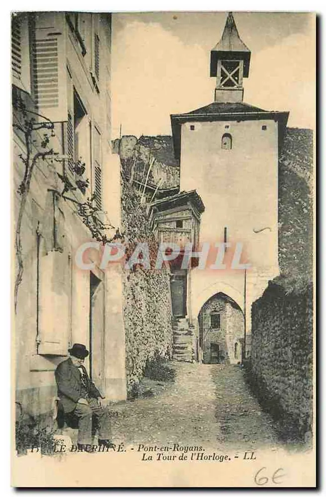 Pont-en-Royans - Die Uhrturm — LL 66 - Vorderseite