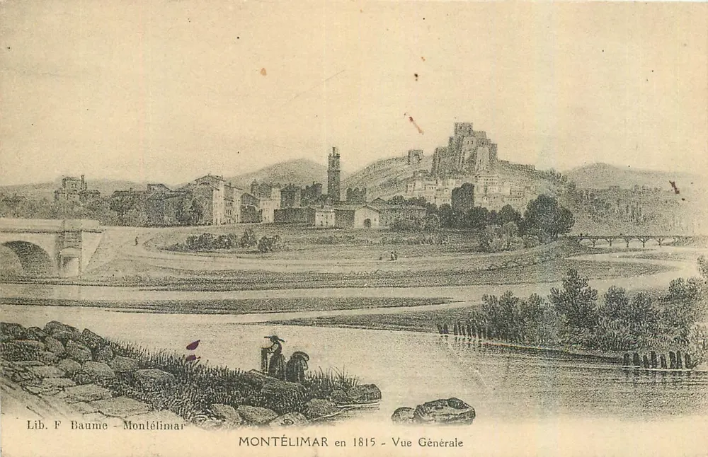 1815 में मॉंटेलिमार — सामान्य दृश्य — लिब्रेरी एफ. बौमे - मॉंटेलिमार - आगे