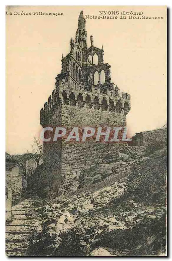 Notre-Dame du Bon Secours — Nyons (Drôme) — Die pittoreske Drôme - Vorderseite
