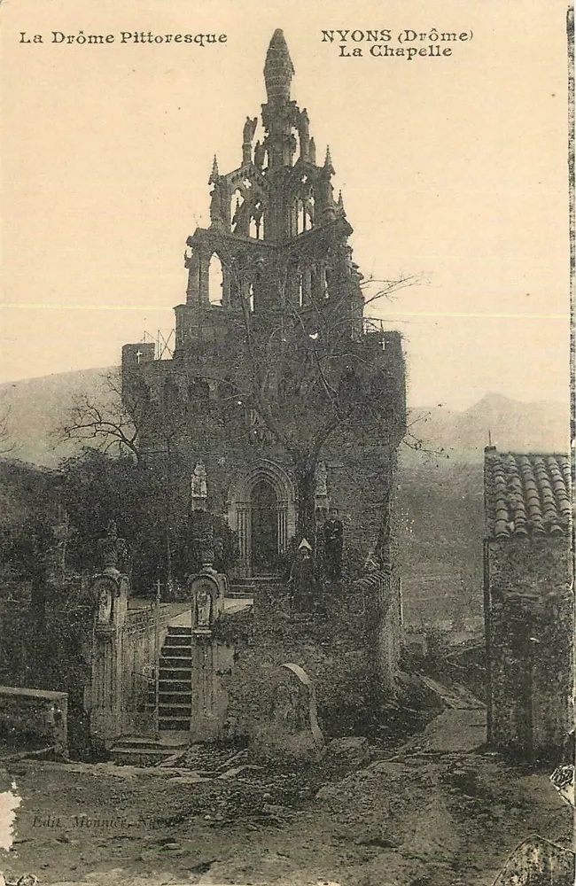 Nyons (Drôme) — Die Kapelle — Verlag: Monnier, Nr. 29 - Vorderseite