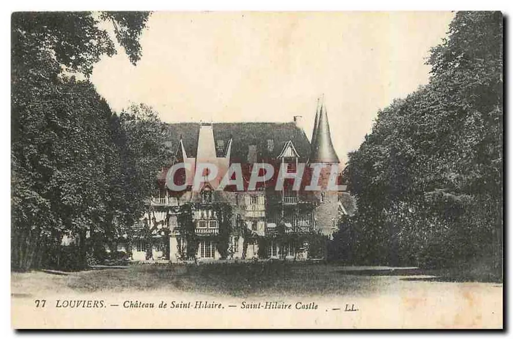 Castelo de Saint-Hilaire — Louviers — LL. - Frente