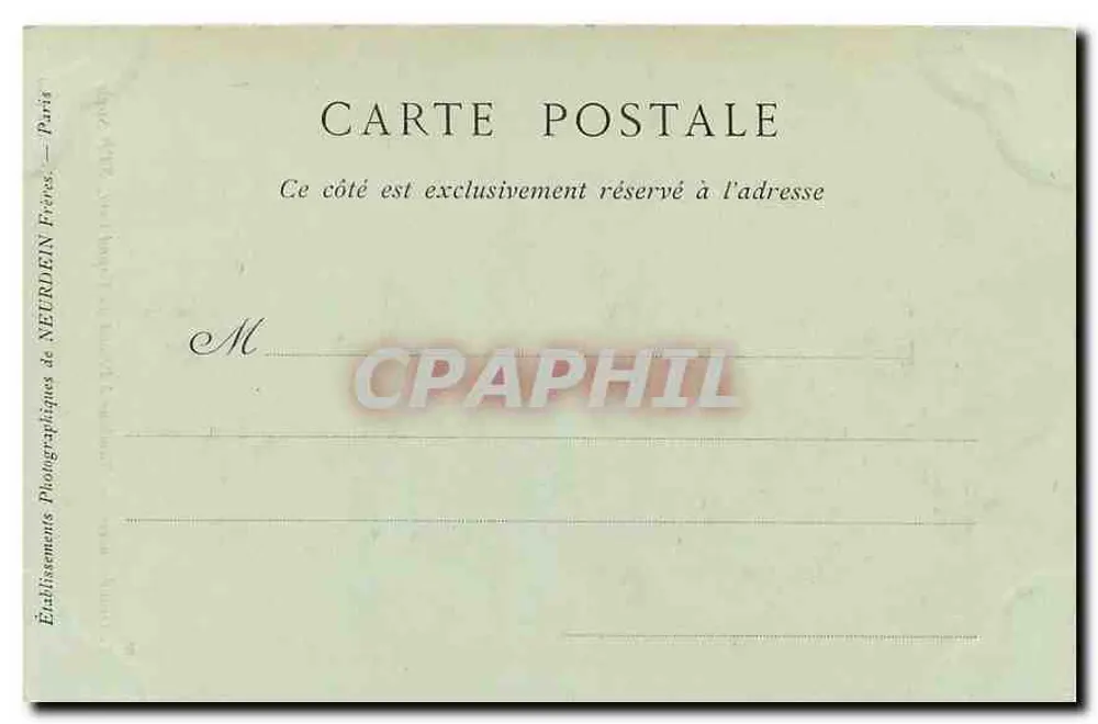 Le Grand-Andely — Trommel im Hotel du Grand Cerf, 16. Jahrhundert — Sammlung ND Phot - Rückseite