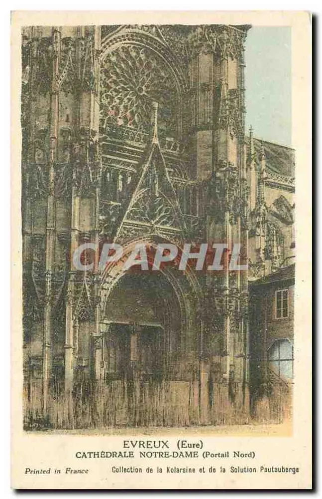 Évreux (Eure) — Kathedrale Notre-Dame (Nordportal) — Sammlung von Kolarsine und Solution Pautaubergs - Vorderseite