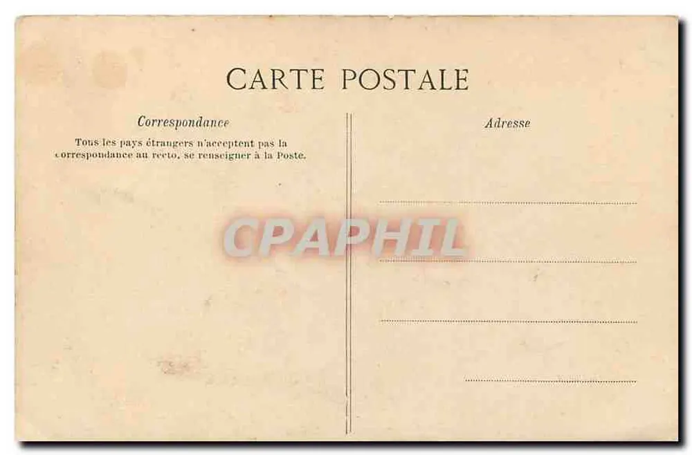 Courtalain — Il Castello — Viste Stereoscopiche Julien Damoy, Serie N° 23 - Verso