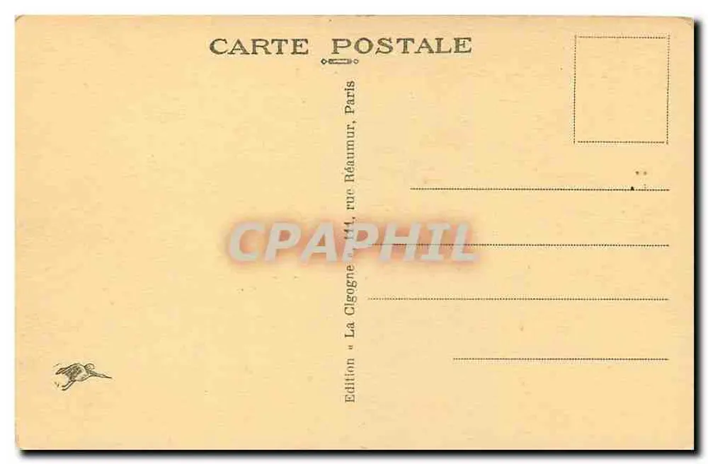 Nogent-le-Rotrou — Innenansicht der Kirche Saint-Hilaire — Edition La Cigogne, Paris - Rückseite