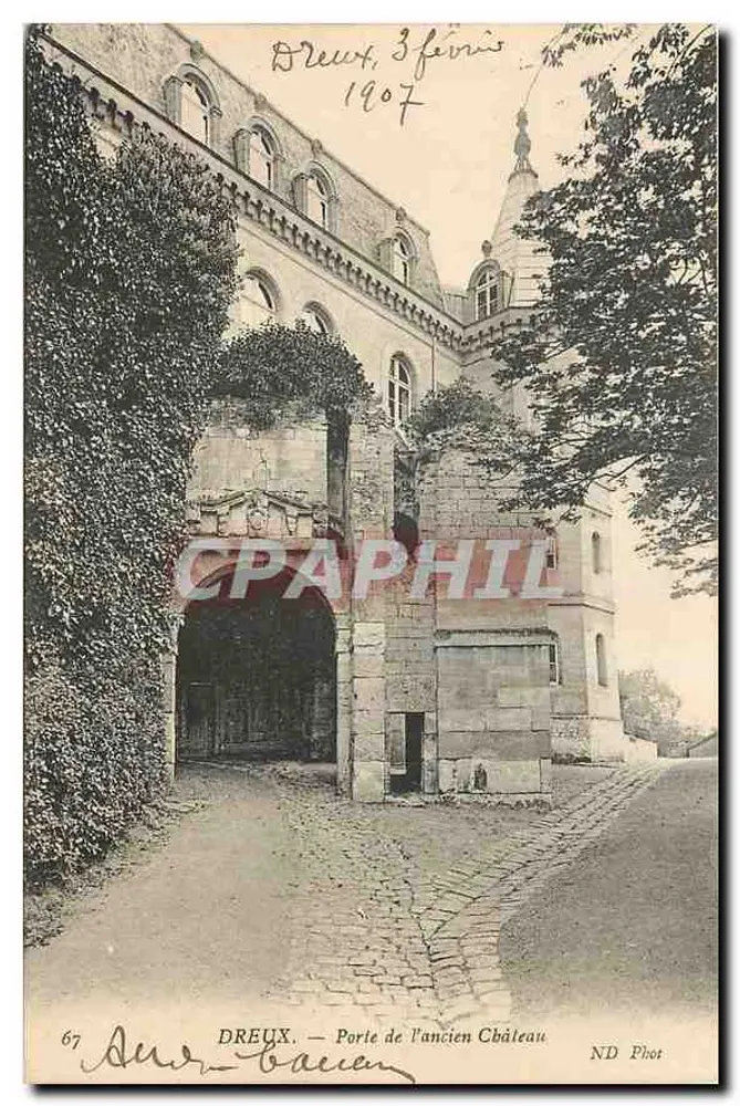 Dreux — Puerta del antiguo Castillo — ND Phot, n°67 - Anverso