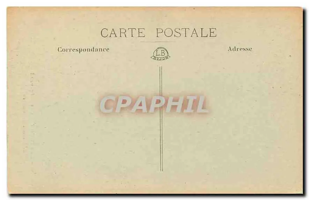 Besançon — L'Ancien Séminaire — Rue Mégevand — C.L.B. n°180 - Verso