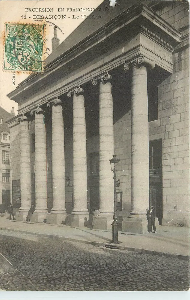 Besançon — Le Théâtre — Éditeur : Sancon, n° 11 - Frente