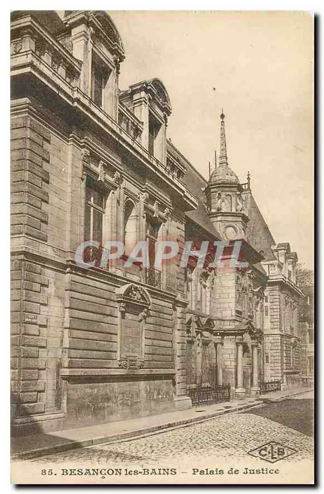 Besançon-les-Bains — Palácio de Justiça — C.L.B. n°85 - Frente