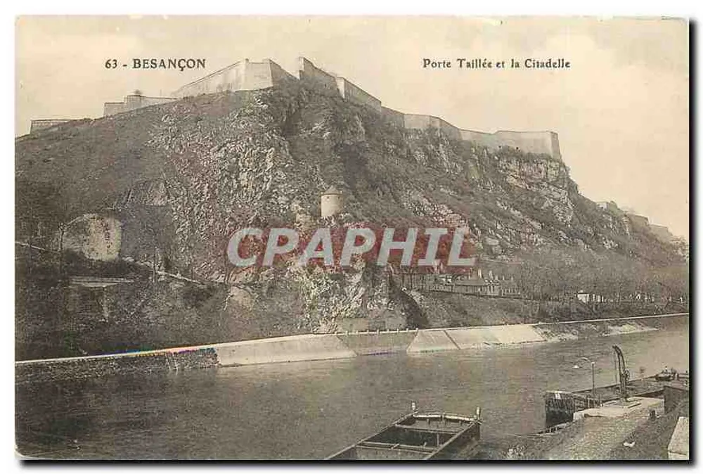 Besançon — Porta Cortada e a Cidadela - Frente