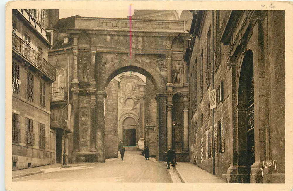 Besançon (Doubs) — A porta negra — Les Éditions d'Art 'W' Paris - Frente