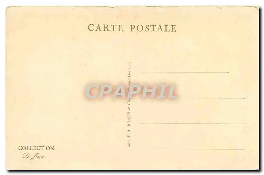 Besançon-les-Bains — La Porta Tagliata — Collezione Le Jura - Verso