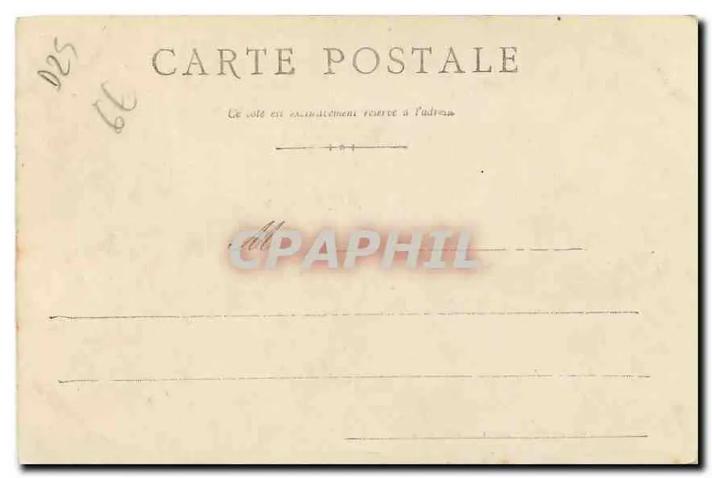 Estátua do Cardeal GRANVELLE — Besançon, o — editor desconhecido, n° 99°2 - Verso